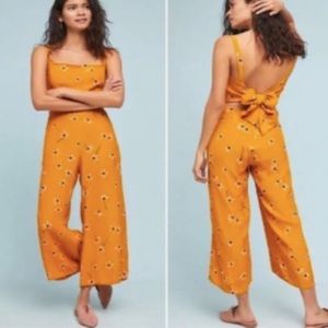 Faithful the brand floral linen jumpsuit